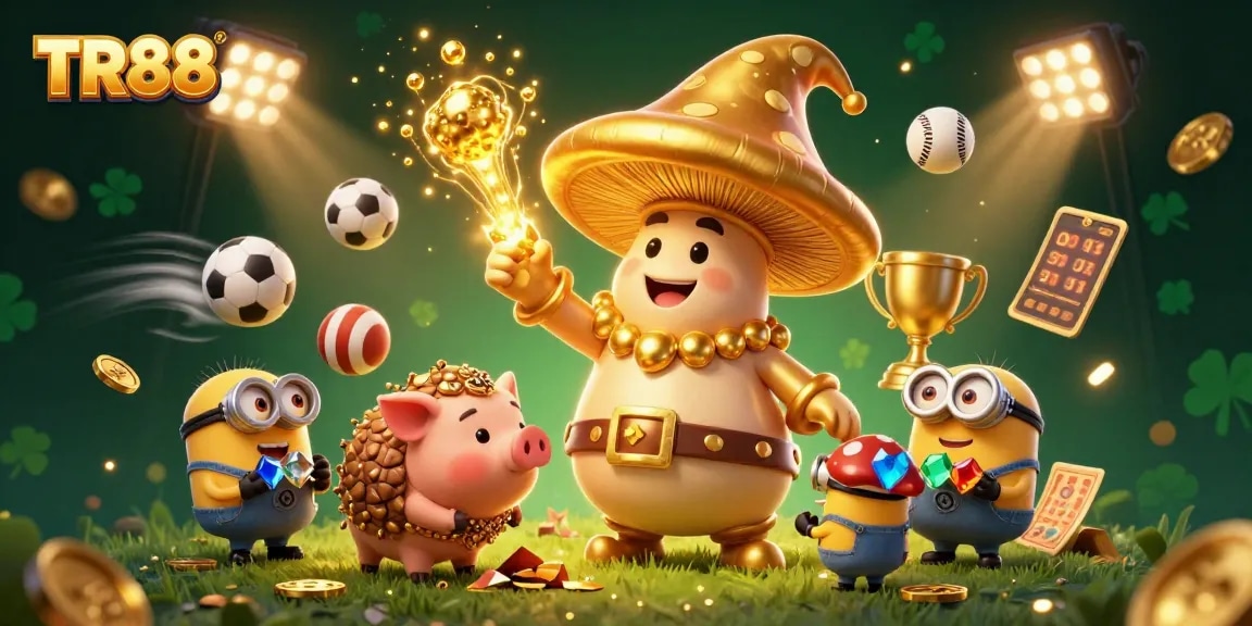 Engage with TR88 and win in an exciting casino world full of treasures and dynamic sports elements.