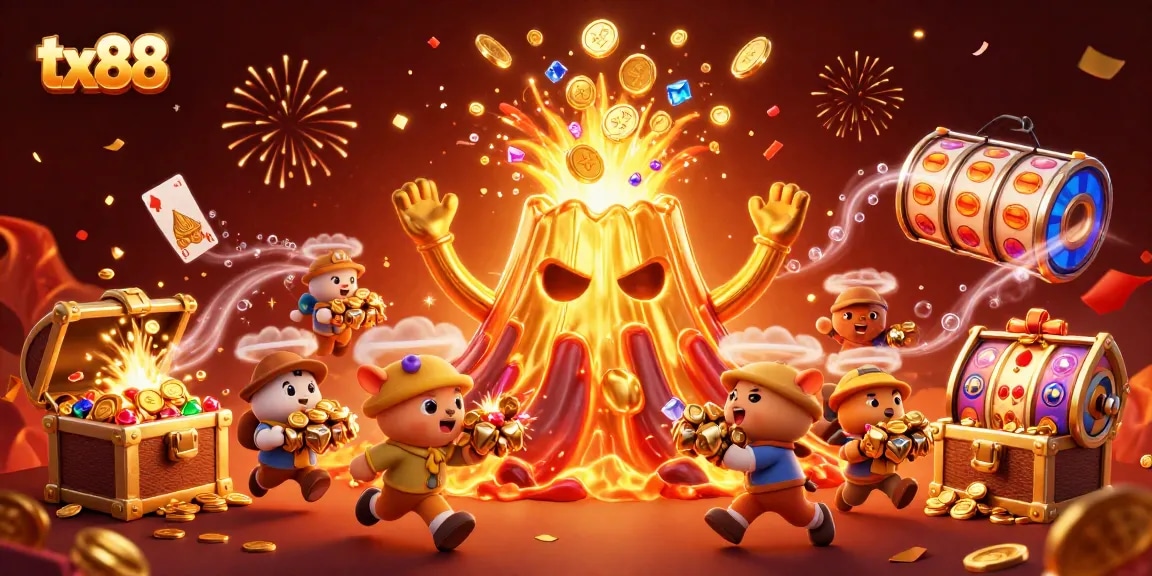 Engage with tx88's vibrant casino experience exploding with treasures and fun.