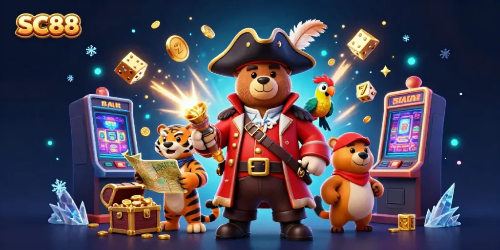 Experience the thrilling jackpot explosion at SC88, where excitement meets adventure in a vibrant casino.