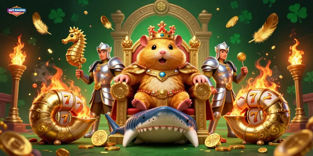 Experience thrilling action with slot maxwin dibayar in this vibrant 3D casino scene featuring dynamic characters and elements.