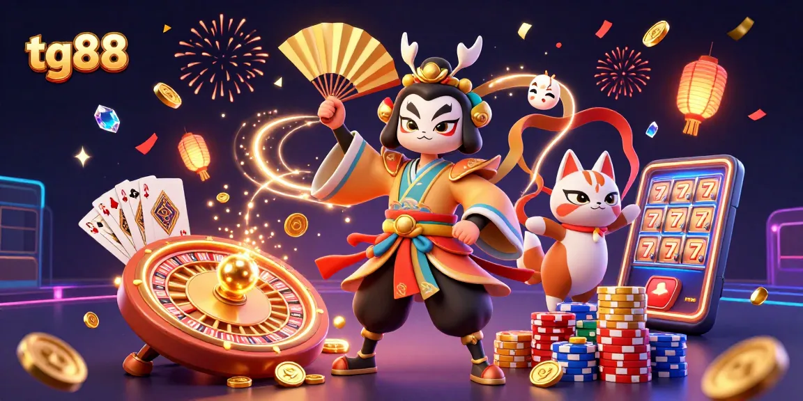 Experience thrilling gaming excitement with tg88's captivating casino elements.