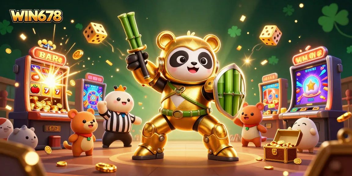 Experience the thrill of WIN678 with vibrant casino elements and engaging gameplay.
