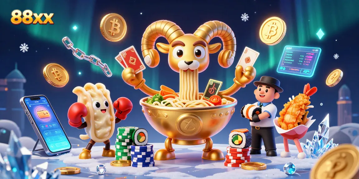 Engage with 88xx's thrilling 3D casino environment, featuring unique characters and crypto elements.