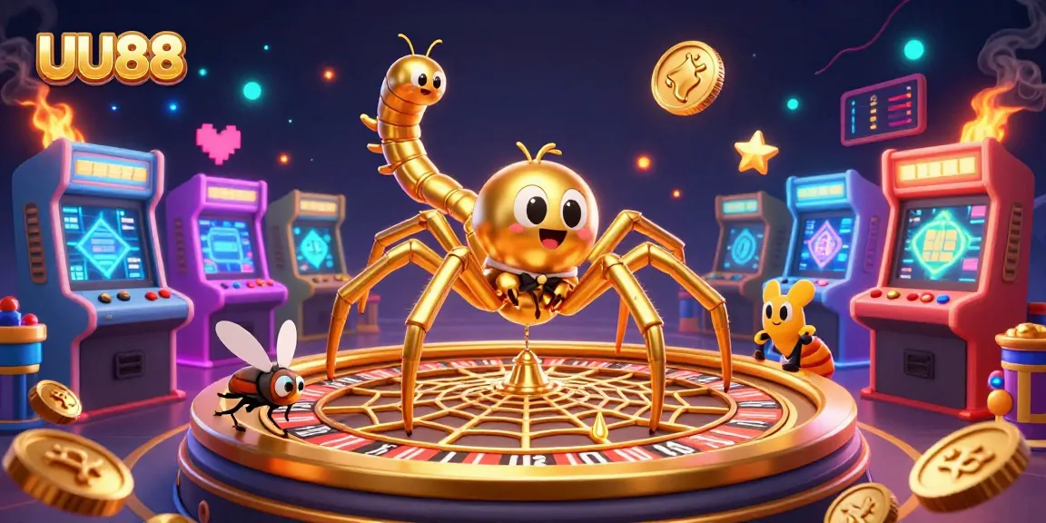Experience the thrill of betting at UU88 with vibrant graphics and engaging casino elements.