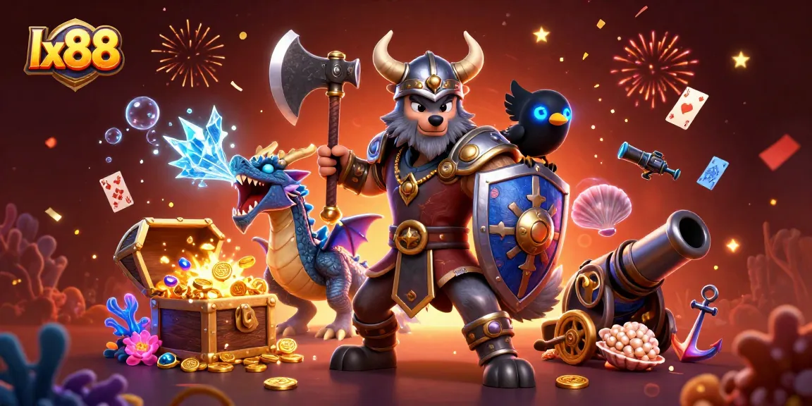 Experience thrilling gameplay at lx88 with exciting dragon battles and treasure hunts.