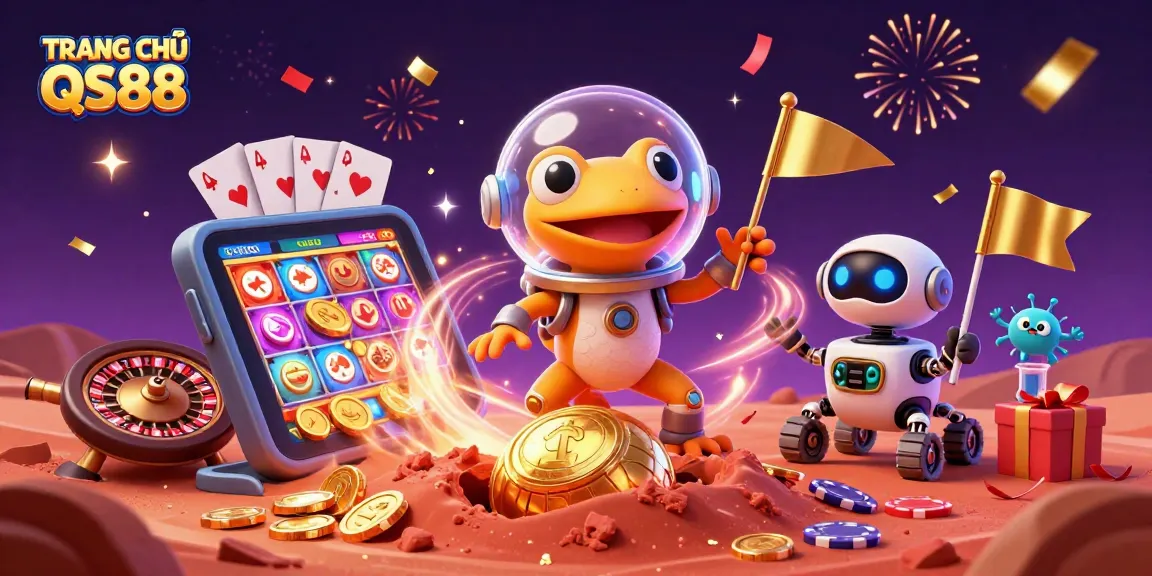 Play slots and win big at TRANG CHỦ QS88 with vibrant casino games and dynamic visuals.