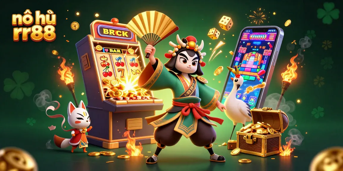 Engage with nổ hũ rr88 through dynamic gameplay featuring vibrant slot machines and captivating characters.