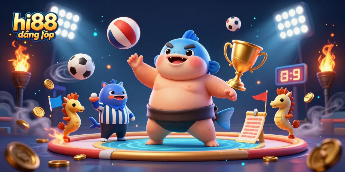 Experience thrilling gaming moments with hi88 đăng nhập in a vibrant underwater casino scene.