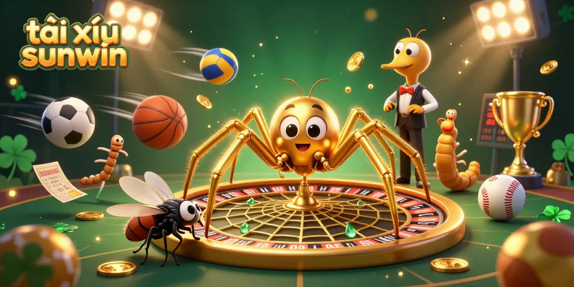 Play tài xỉu sunwin at a vibrant casino scene with dynamic sports elements and stunning graphics.