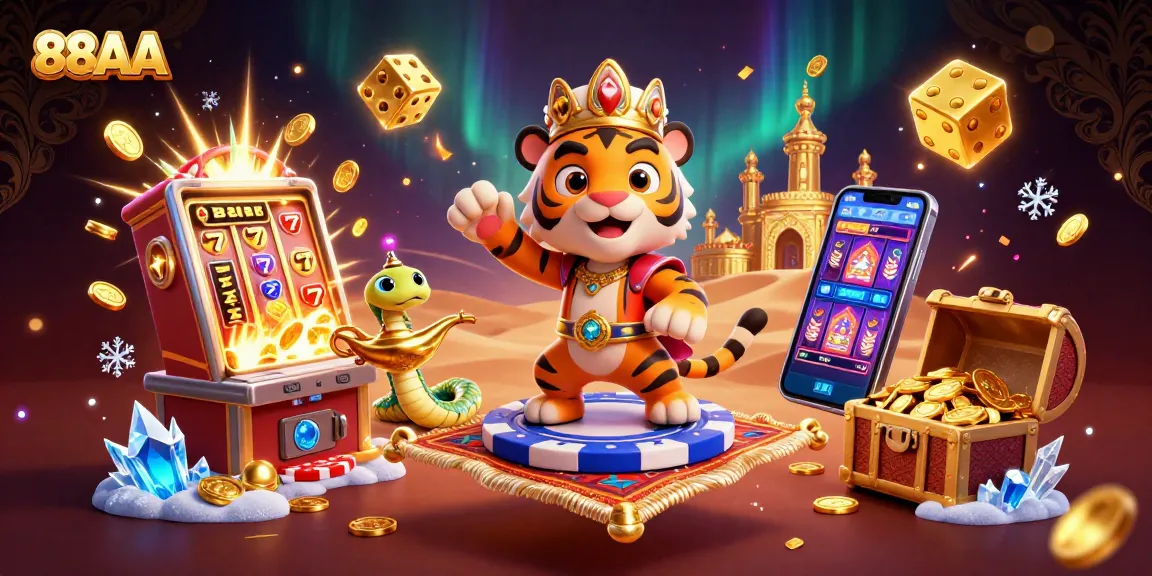 88AA elevates your gaming experience with a luxurious Arabian Nights-themed casino adventure.