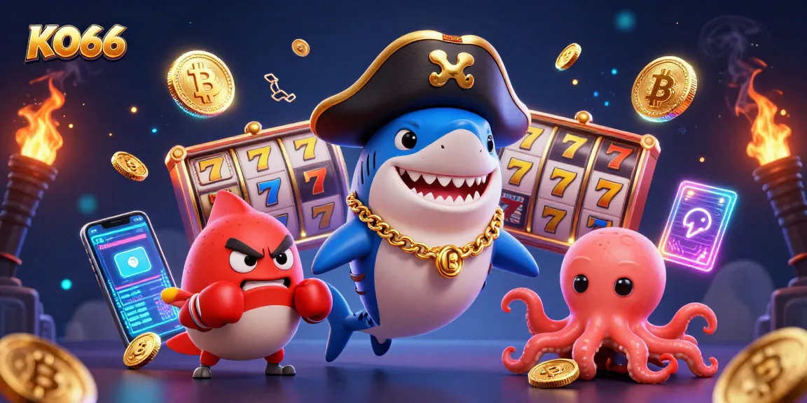 Win big with KO66 in a vibrant casino world filled with jackpots and crypto treasures.